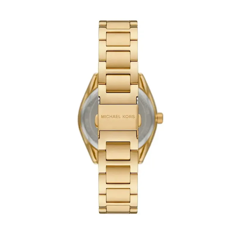 Michael Kors Quartz Janelle Gold-Tone Ladies Watch- MK7381